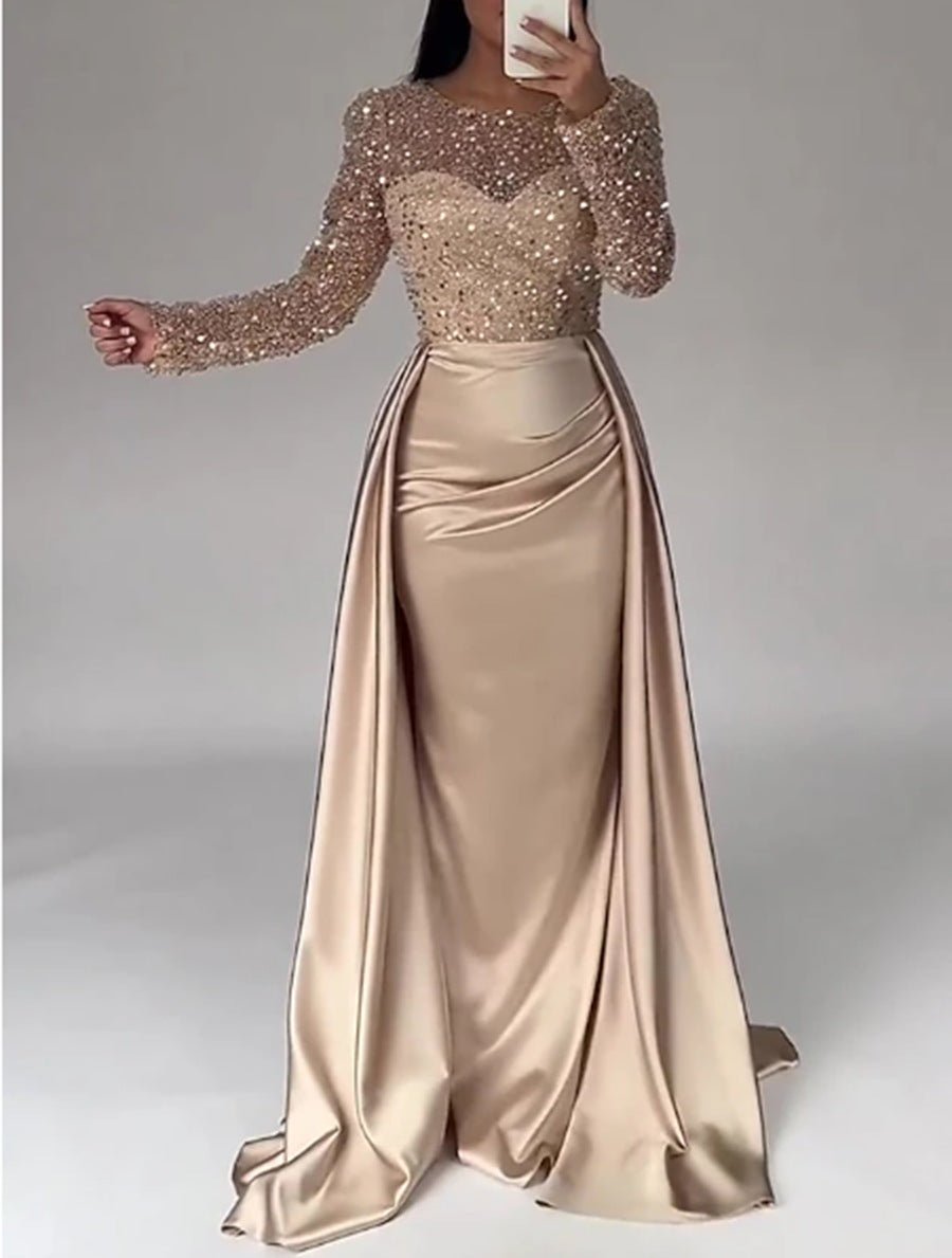 The Dazzling Sequin Queen Sequin Evening Gowns - LADYLINE X