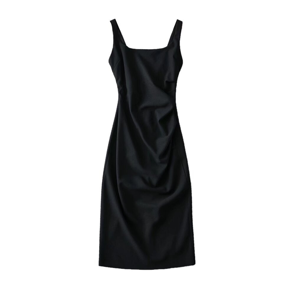 U - neck Stretchy Figure - flattering Slip Dress - LADYLINE X