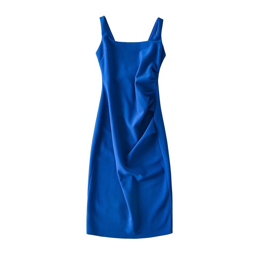 U - neck Stretchy Figure - flattering Slip Dress - LADYLINE X