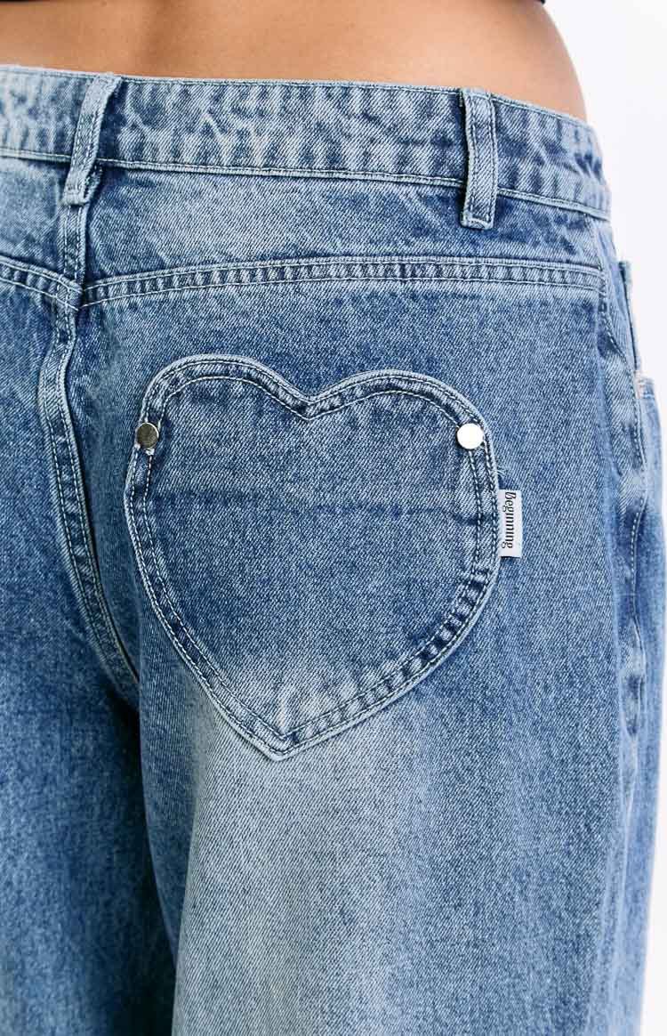 Washed Vintage Jeans - LADYLINE X