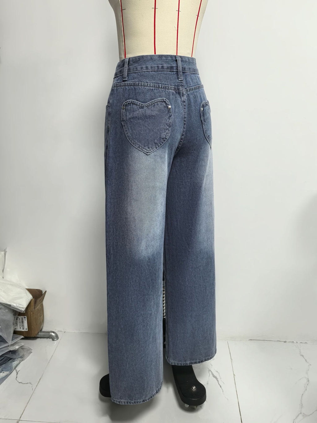 Washed Vintage Jeans - LADYLINE X