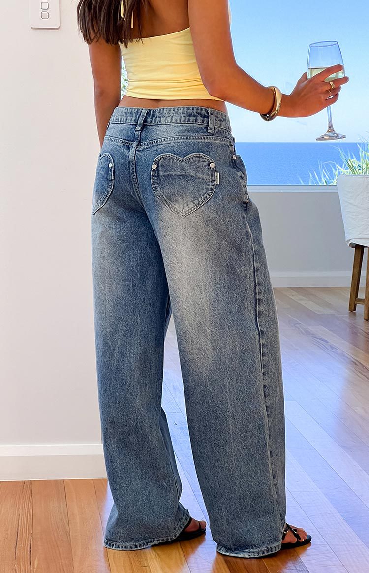 Washed Vintage Jeans - LADYLINE X