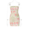 Women's Bust - Cinching Hip - Hugging Slim - Fit Dress - LADYLINE X
