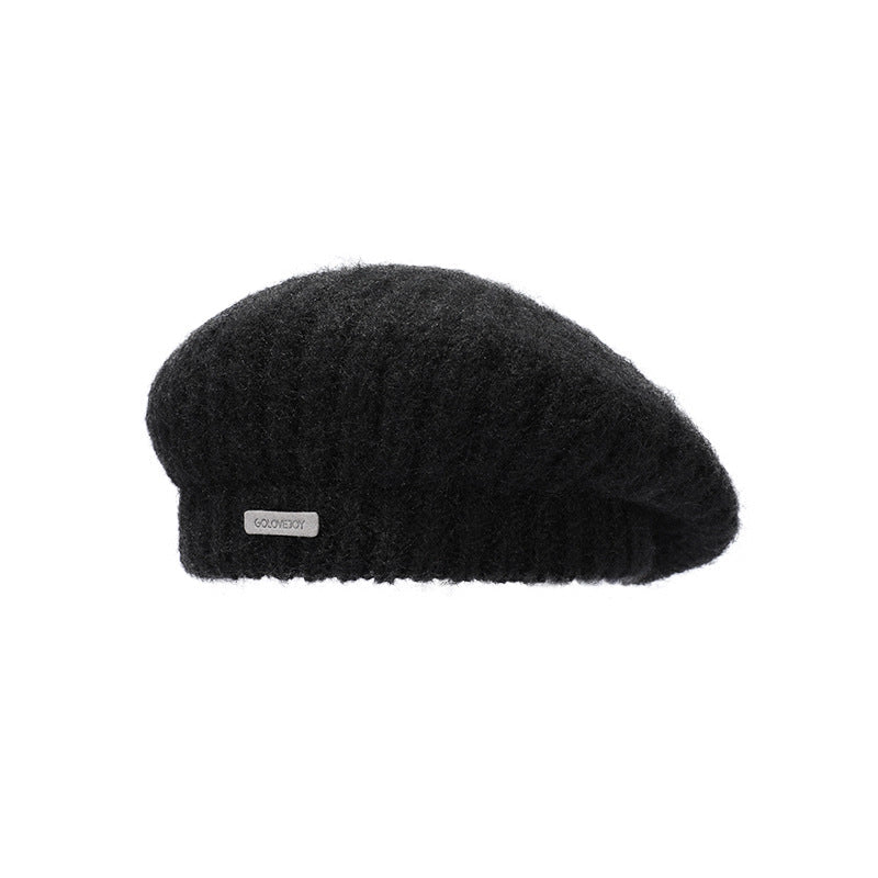Womens Cozy Soft Wool Knit Beanie For Fall And Winter - LADYLINE X