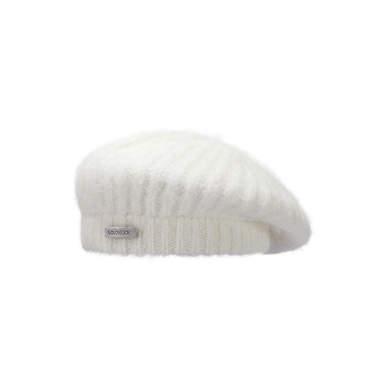 Womens Cozy Soft Wool Knit Beanie For Fall And Winter - LADYLINE X