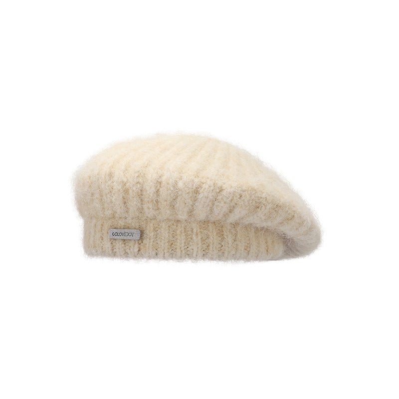 Womens Cozy Soft Wool Knit Beanie For Fall And Winter - LADYLINE X