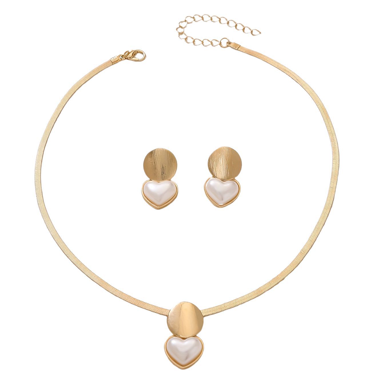 Women's Creative Round Heart - Shaped Pendant Necklace - LADYLINE X