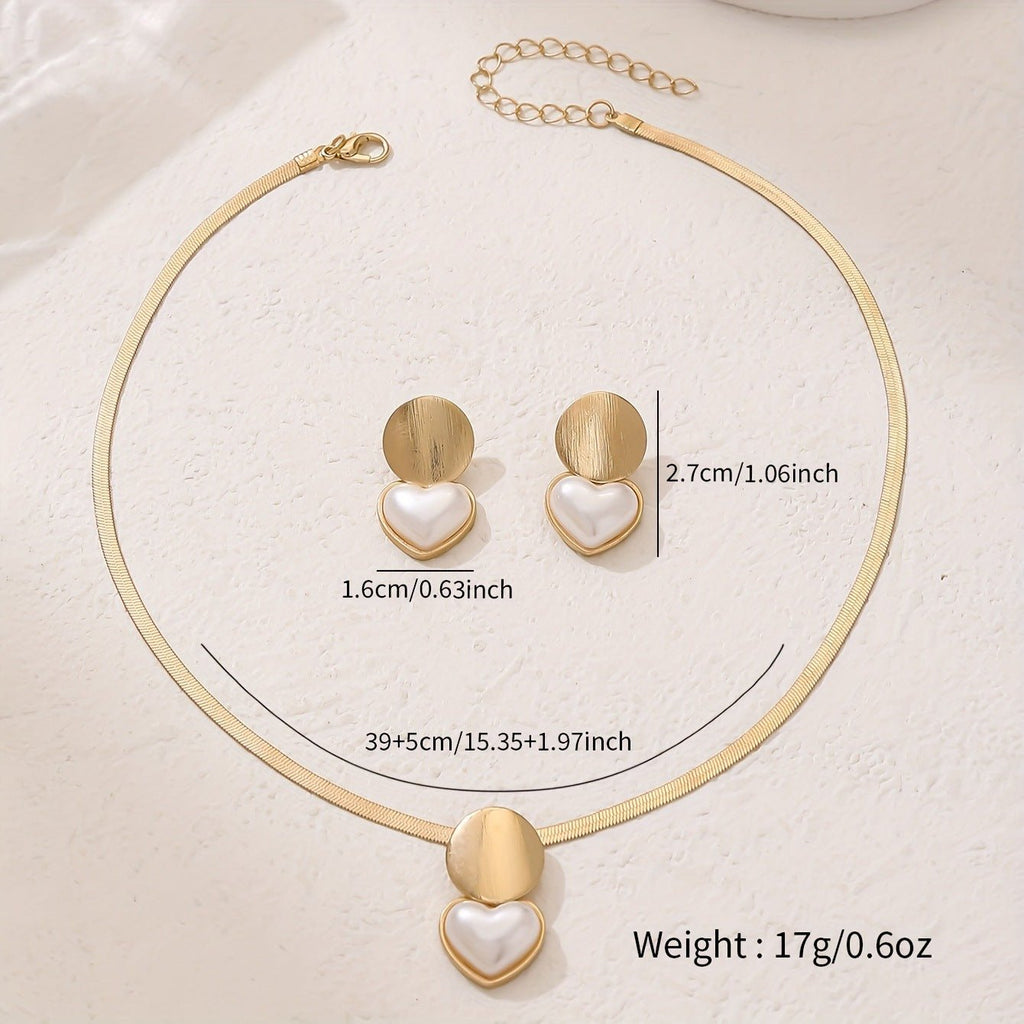 Women's Creative Round Heart - Shaped Pendant Necklace - LADYLINE X