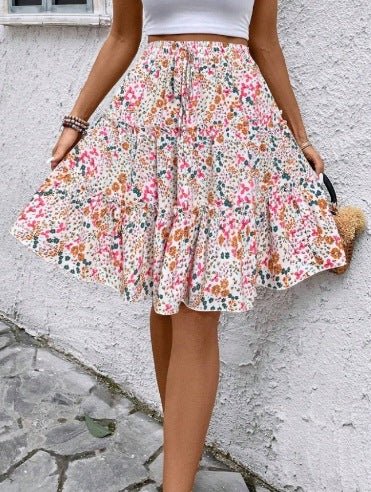 Womens Fashionable Casual Printed Stretch Skirt - LADYLINE X