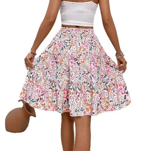 Womens Fashionable Casual Printed Stretch Skirt - LADYLINE X