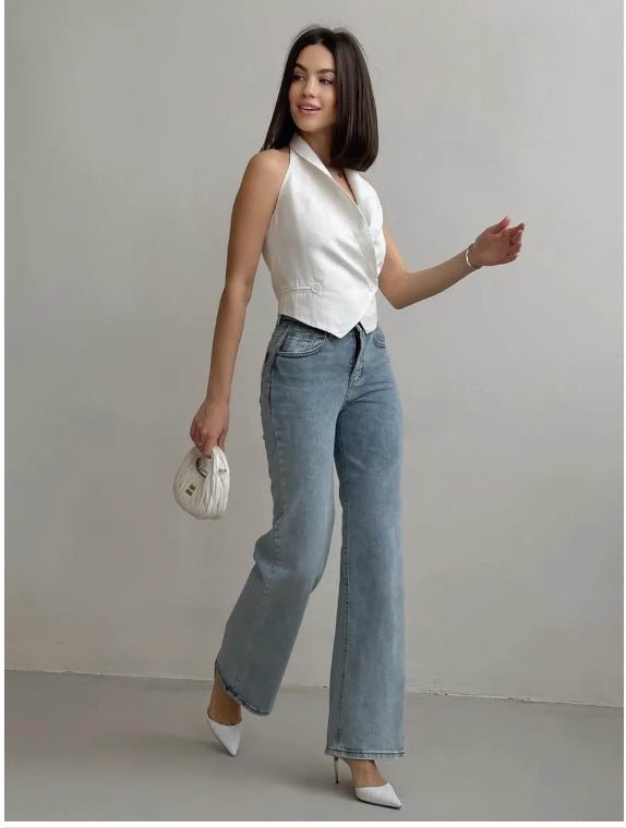 Womens Flared Pants For Autumn - LADYLINE X