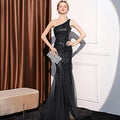 Women's High - end Entry Lux Elegant Socialite Dinner Party Sexy Long Slimming Fishtail Dress - LADYLINE X