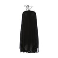 Womens Holiday Halterneck Lace - Up Backless Short Dress - LADYLINE X