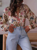 Women's Long - sleeved Shirt Printed Shirt - LADYLINE X