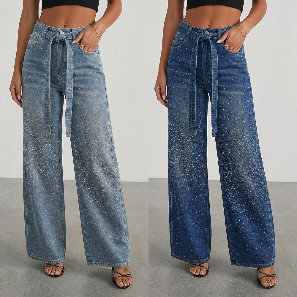Women's Loose - fit High - waist Wide - leg Jeans - LADYLINE X