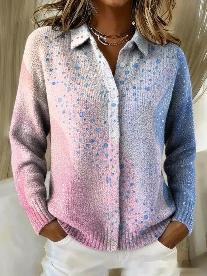 Womens Loose - fitting Sweater Cardigan For European And American - style Outfits - LADYLINE X
