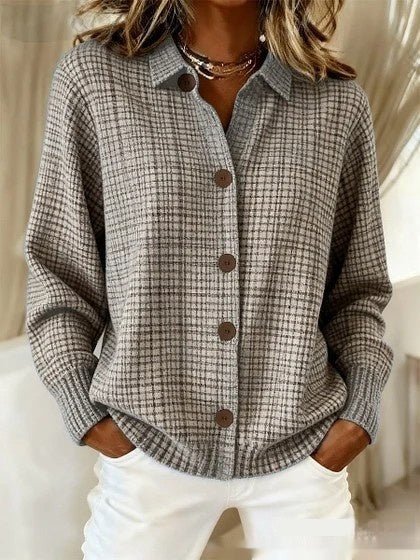 Womens Loose - fitting Sweater Cardigan For European And American - style Outfits - LADYLINE X