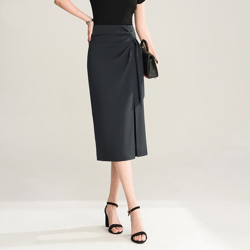 Women's Mid - Length Elegant Sheath Skirt - LADYLINE X