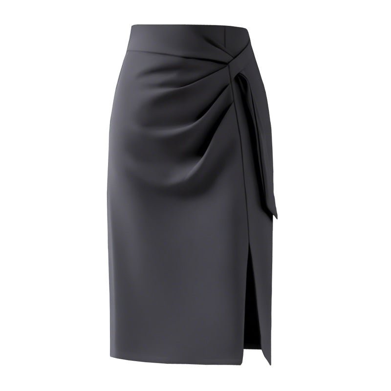 Women's Mid - Length Elegant Sheath Skirt - LADYLINE X
