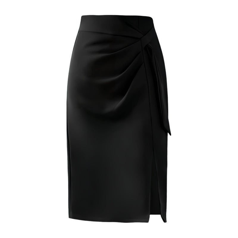 Women's Mid - Length Elegant Sheath Skirt - LADYLINE X
