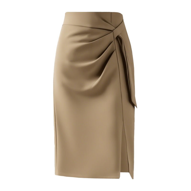 Women's Mid - Length Elegant Sheath Skirt - LADYLINE X