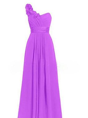 Women's Multi Colored Slanted Neck Sleeveless Strapless Long Dress - LADYLINE X